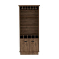 Bar Cabinet for Kitchen, Dining Room,Living Room, Dark Brown