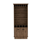 Bar Cabinet for Kitchen, Dining Room,Living Room, Dark Brown