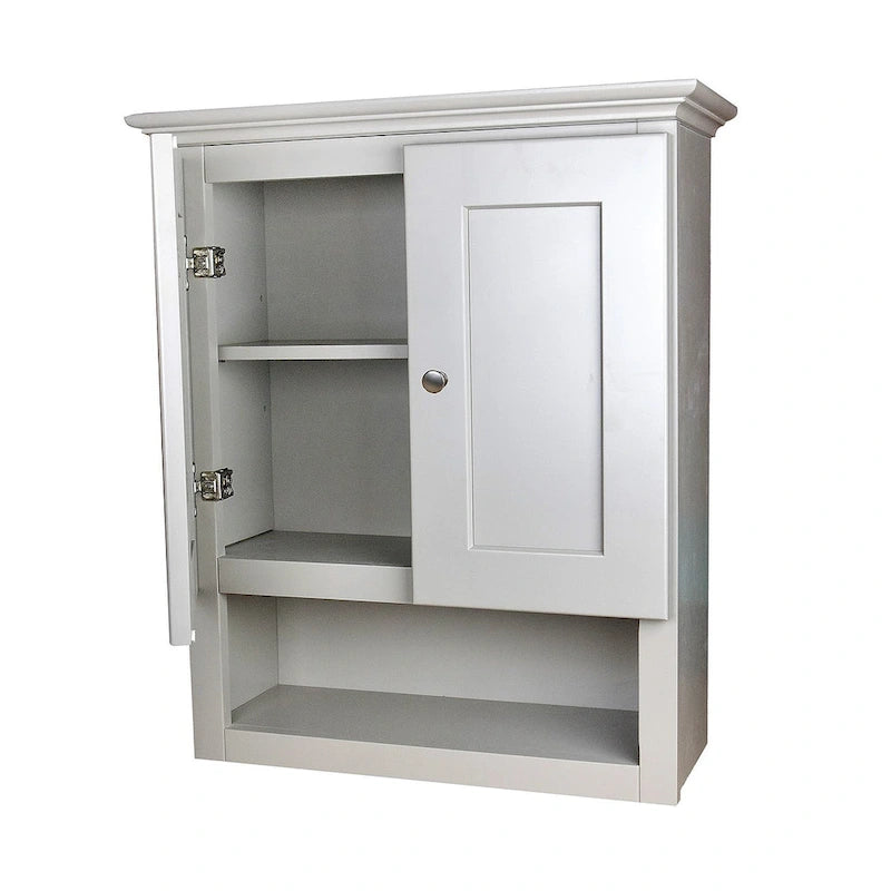 Grey Shaker Bathroom Wall Cabinet