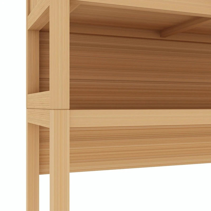 Bamboo Toilet Storage Cabinet