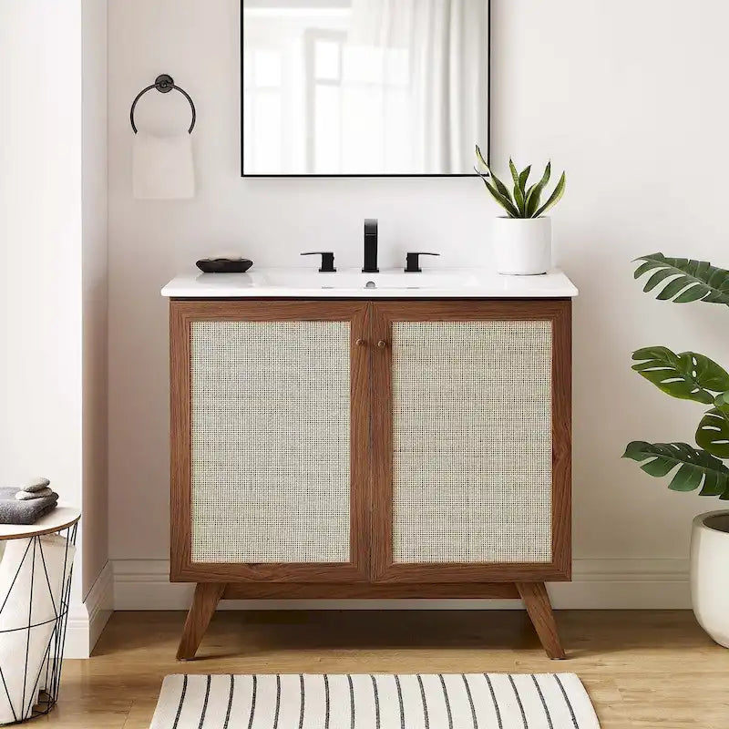 Soma 36 Bathroom Vanity Cabinet (Sink Basin Not Included)