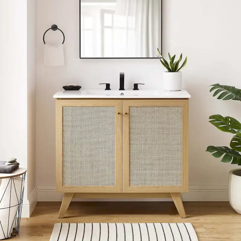 Soma 36 Bathroom Vanity Cabinet (Sink Basin Not Included)