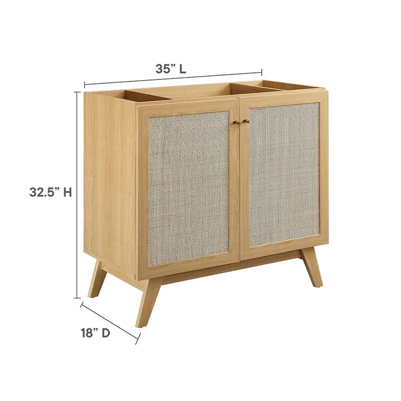 Soma 36 Bathroom Vanity Cabinet (Sink Basin Not Included)