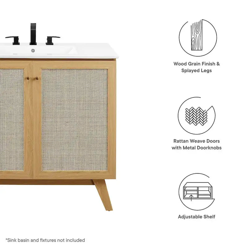 Soma 36 Bathroom Vanity Cabinet (Sink Basin Not Included)