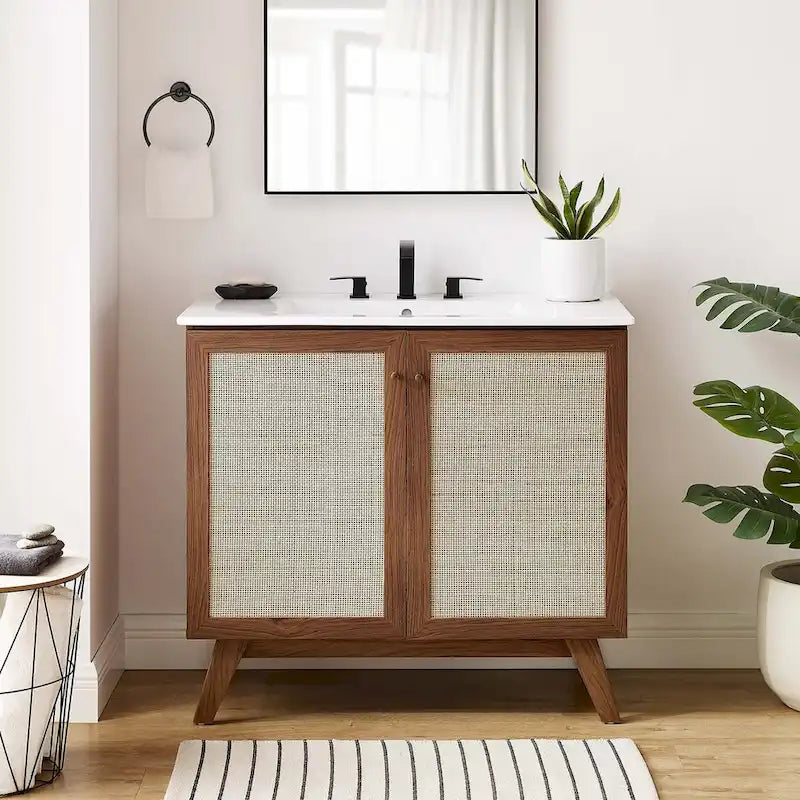 Soma 36 Bathroom Vanity Cabinet (Sink Basin Not Included)