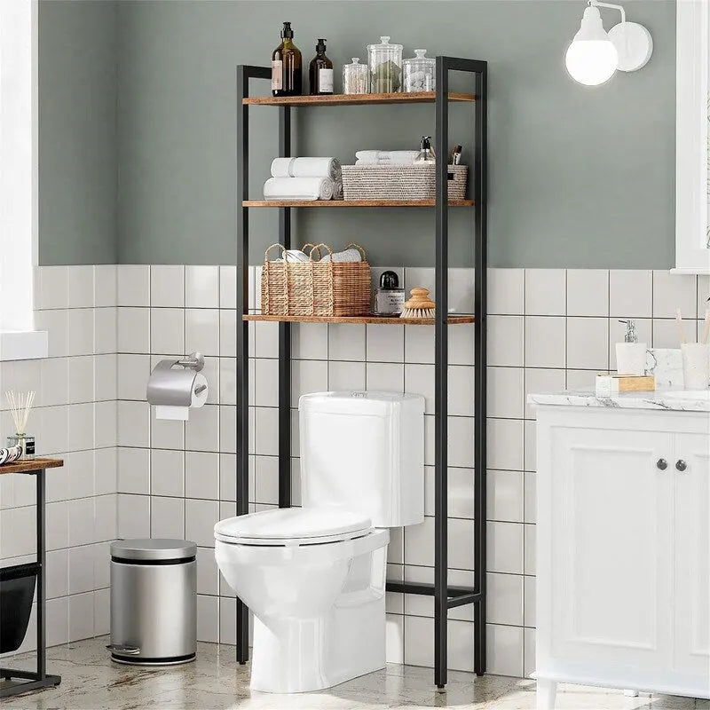 Over The Toilet Storage - 9.4D x 24.8W x 64.2H