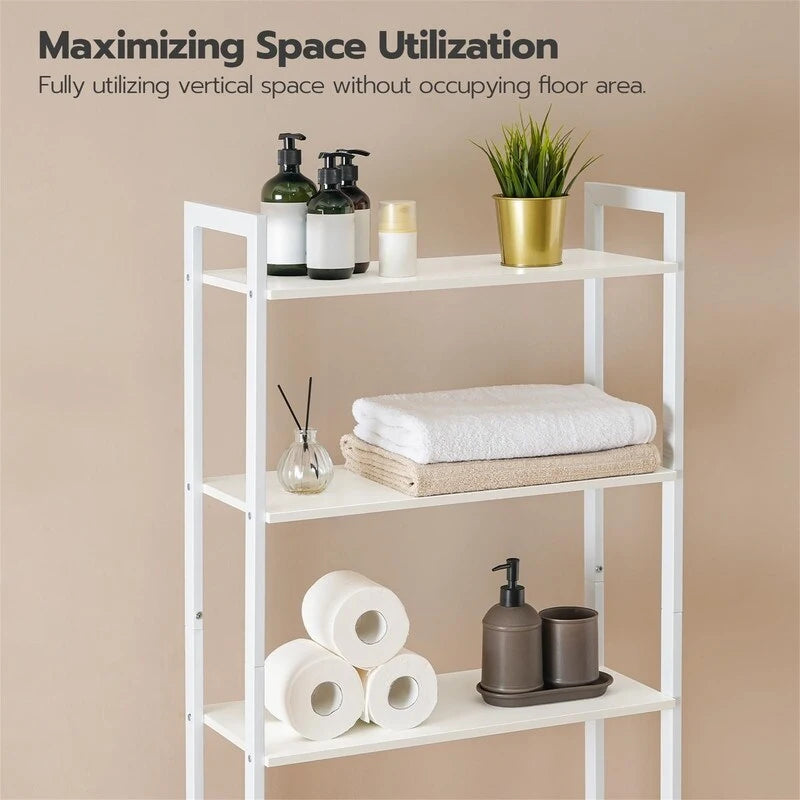 Over The Toilet Storage - 9.4D x 24.8W x 64.2H