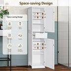 Bathroom Storage Cabinet with 2 Doors