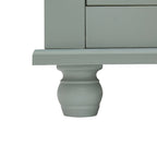 Tall Storage Cabinet with Two Drawers