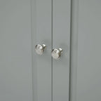 Tall Storage Cabinet with Two Drawers