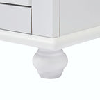 Tall Storage Cabinet with Two Drawers