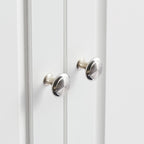 Tall Storage Cabinet with Two Drawers