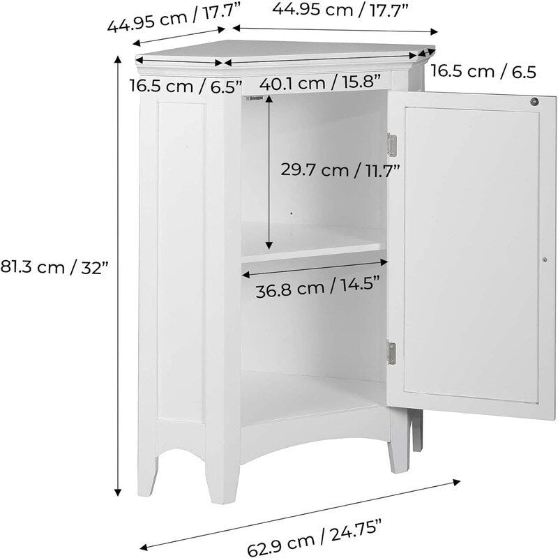 Floor Cabinet - 17D x 24.75W x 32H