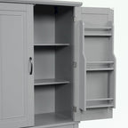 Bathroom Storage Cabinet with Doors and Drawer