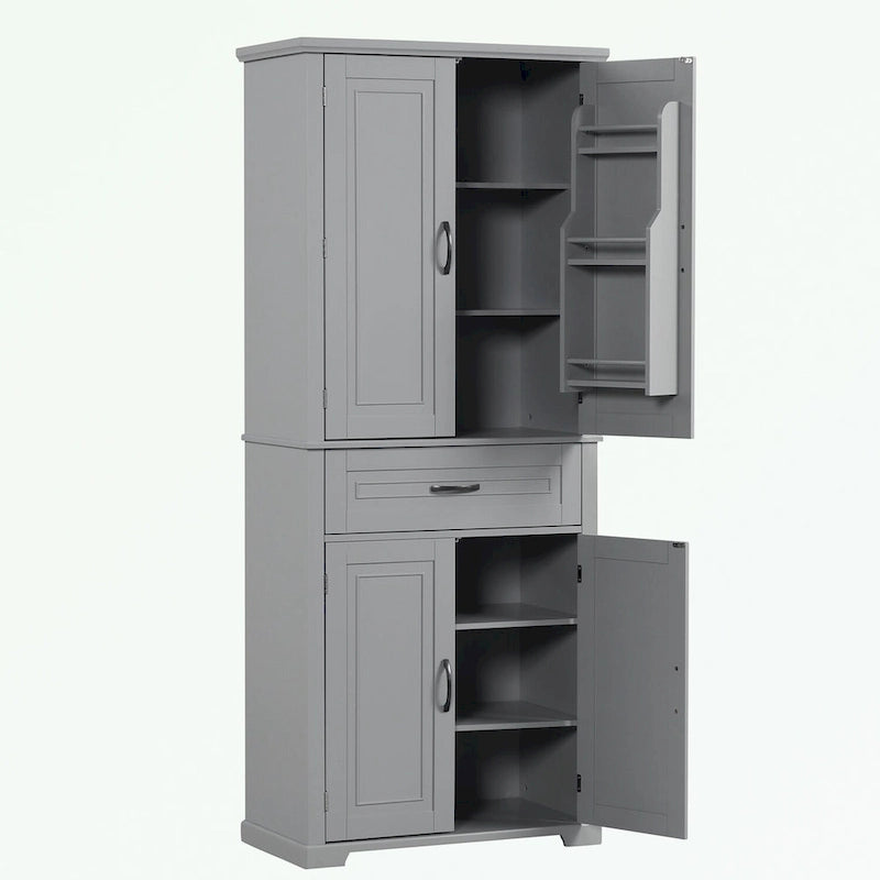 Bathroom Storage Cabinet with Doors and Drawer