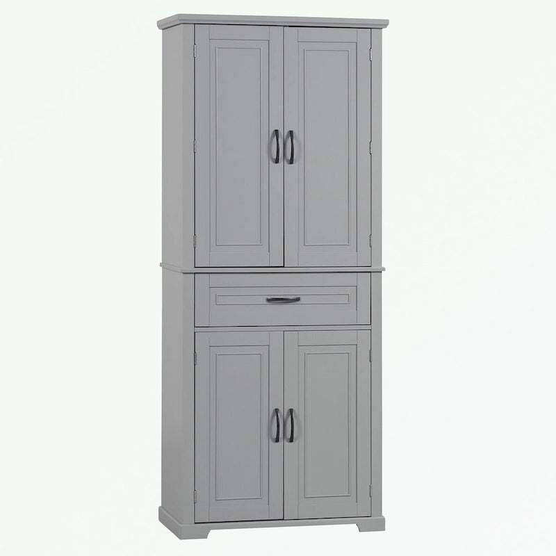 Bathroom Storage Cabinet with Doors and Drawer