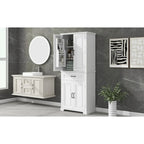 Bathroom Storage Cabinet with Doors and Drawer