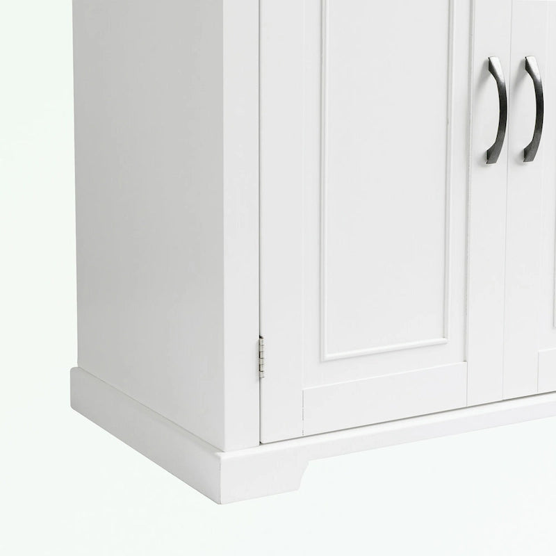 Bathroom Storage Cabinet with Doors and Drawer
