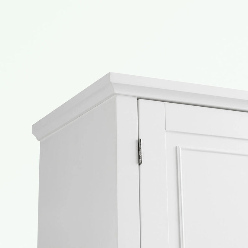 Bathroom Storage Cabinet with Doors and Drawer