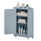 Bathroom Corner Cabinet with Adjustable Shelf