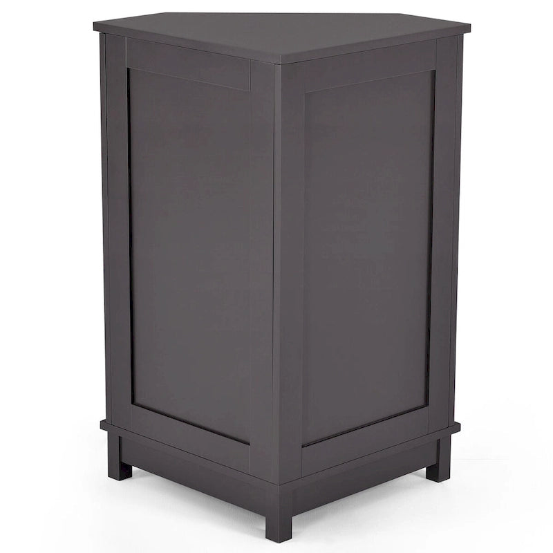 Bathroom Corner Cabinet with Adjustable Shelf