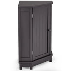 Bathroom Corner Cabinet with Adjustable Shelf