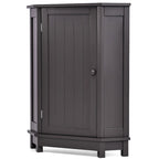 Bathroom Corner Cabinet with Adjustable Shelf