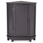 Bathroom Corner Cabinet with Adjustable Shelf