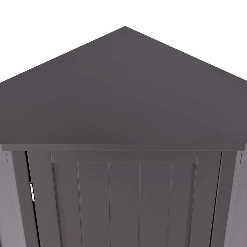 Bathroom Corner Cabinet with Adjustable Shelf