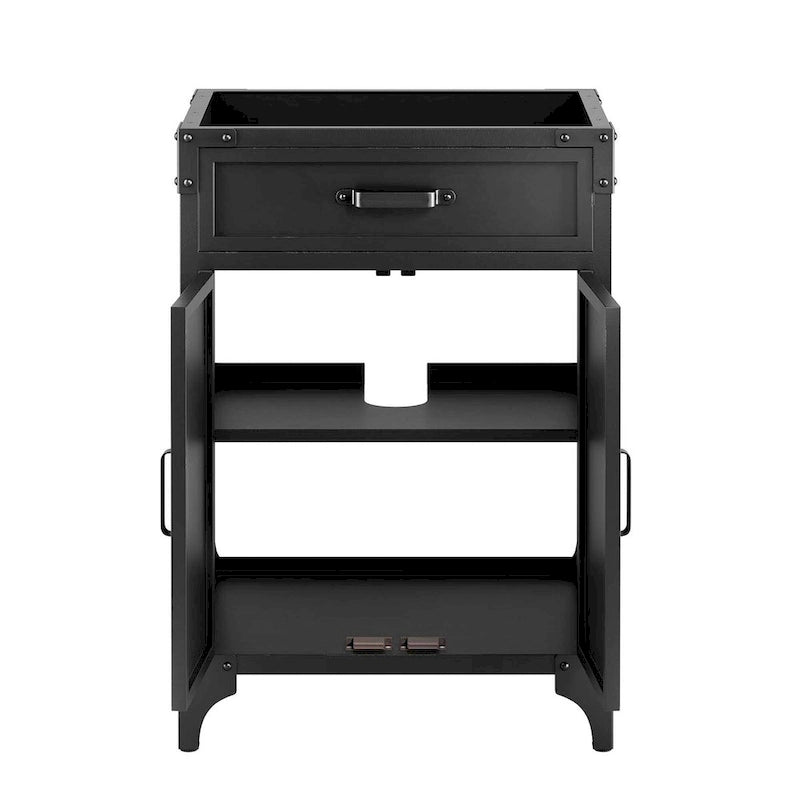 Steamforge 24 Bathroom Vanity Cabinet (Sink Basin Not Included)