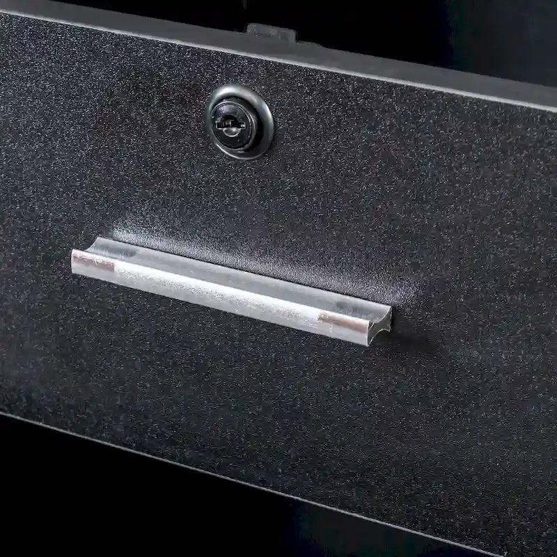 Locking Storage Cabinet with Drawer