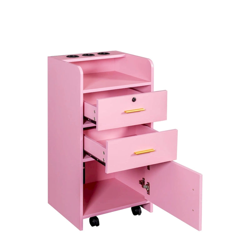 Locking Storage Cabinet with Drawer