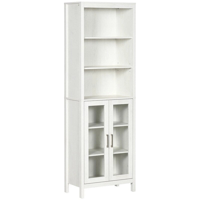 Tall Bathroom Storage Cabinet - 11.75D x 20.75W x 63.75H