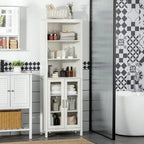 Tall Bathroom Storage Cabinet - 11.75D x 20.75W x 63.75H