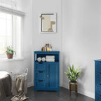 Wood Bathroom Floor Cabinet