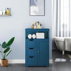 Wood Bathroom Floor Cabinet