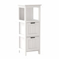 Bathroom Floor Cabinet with 2 Drawers and 1 Storage Shelf