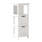Bathroom Floor Cabinet with 2 Drawers and 1 Storage Shelf