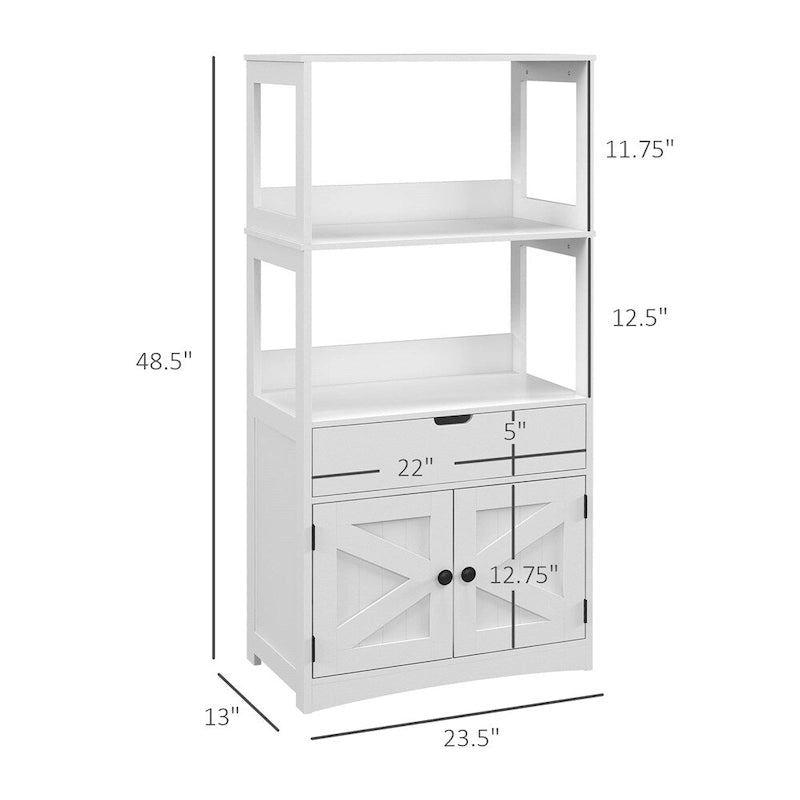 Bathroom Floor Cabinet,Linen Cabinet,Bathroom Storage Organizer