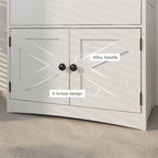 Bathroom Floor Cabinet,Linen Cabinet,Bathroom Storage Organizer