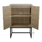 High Cabinet Free Standing Cabinet Adjustable shelf for Living Room Bedroom Hallway - 26.78 x 15.75 x 41.23H