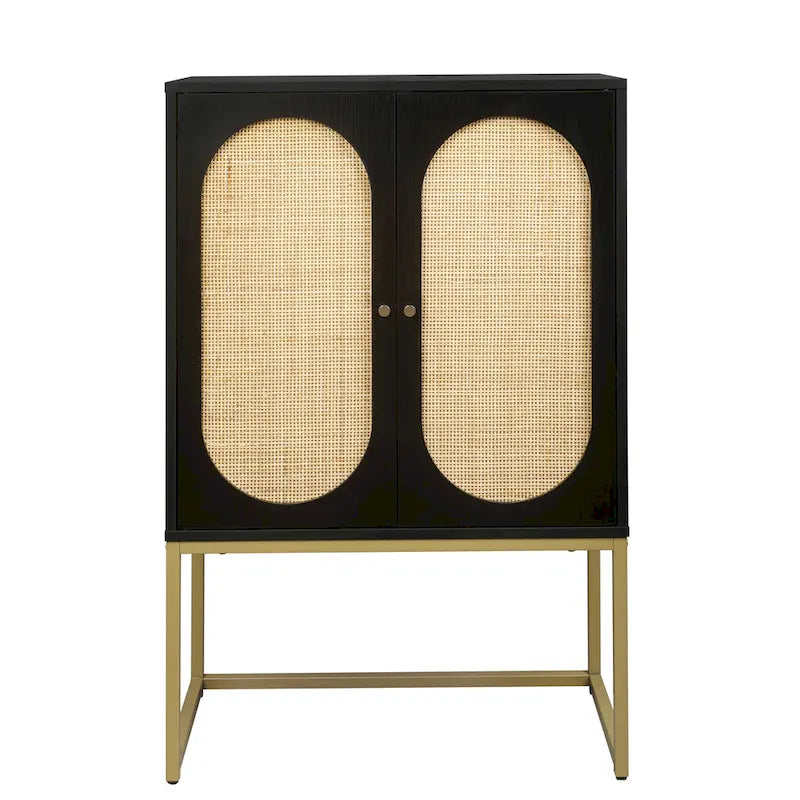 High Cabinet Free Standing Cabinet Adjustable shelf for Living Room Bedroom Hallway - 26.78 x 15.75 x 41.23H