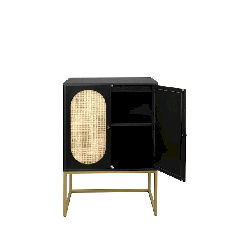 High Cabinet Free Standing Cabinet Adjustable shelf for Living Room Bedroom Hallway - 26.78 x 15.75 x 41.23H