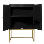 High Cabinet Free Standing Cabinet Adjustable shelf for Living Room Bedroom Hallway - 26.78 x 15.75 x 41.23H