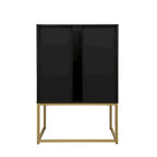 High Cabinet Free Standing Cabinet Adjustable shelf for Living Room Bedroom Hallway - 26.78 x 15.75 x 41.23H