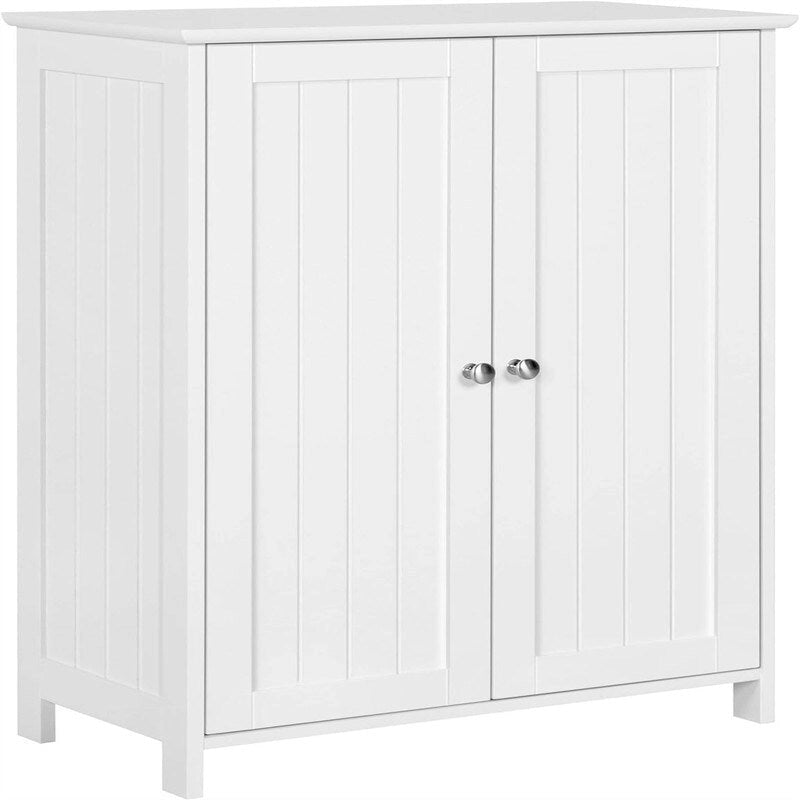Bathroom Floor Cabinet Double Doors