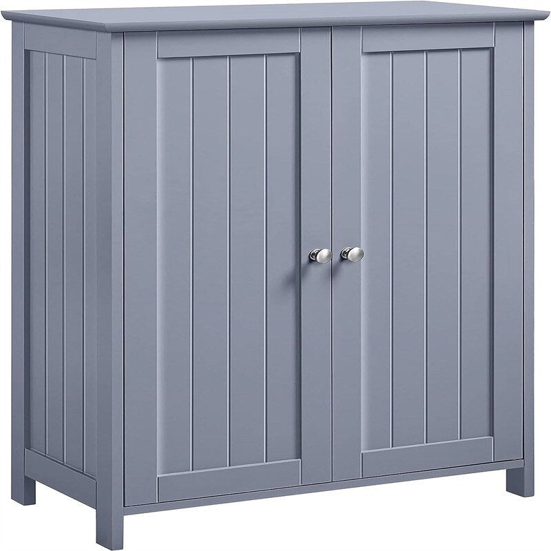 Bathroom Floor Cabinet Double Doors