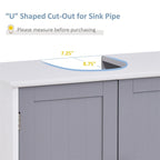 Pedestal Storage Cabinet,Vanity Base Cabinet,Bathroom CabinetNo sink