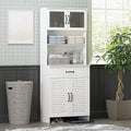Bathroom Storage Cabinet - 11.75D x 23.62W x 63H