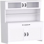 Bathroom Storage Cabinet - 11.75D x 23.62W x 63H